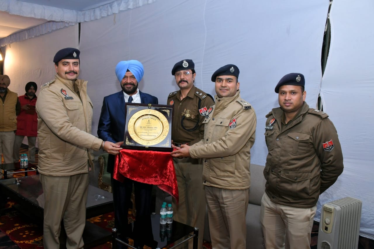 Additional Director General of Police Mukhwinder Singh Chhina retired